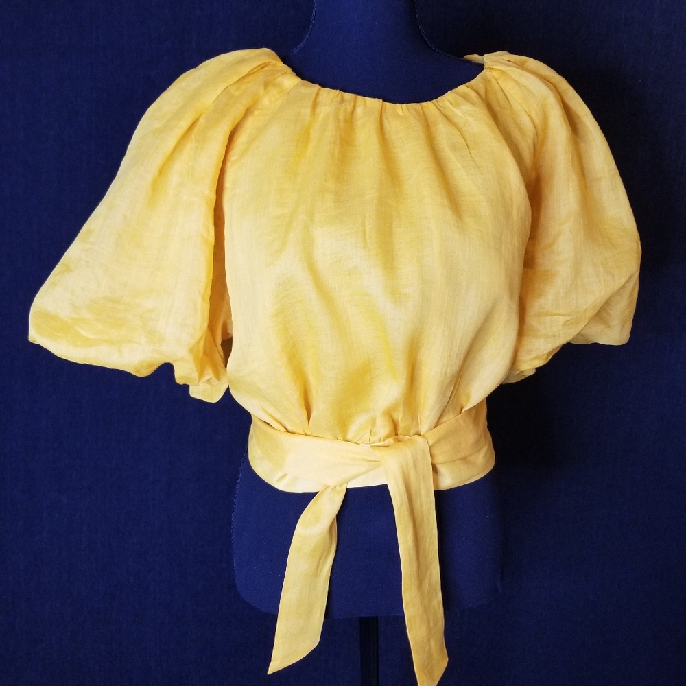 Ramie Open Back Top